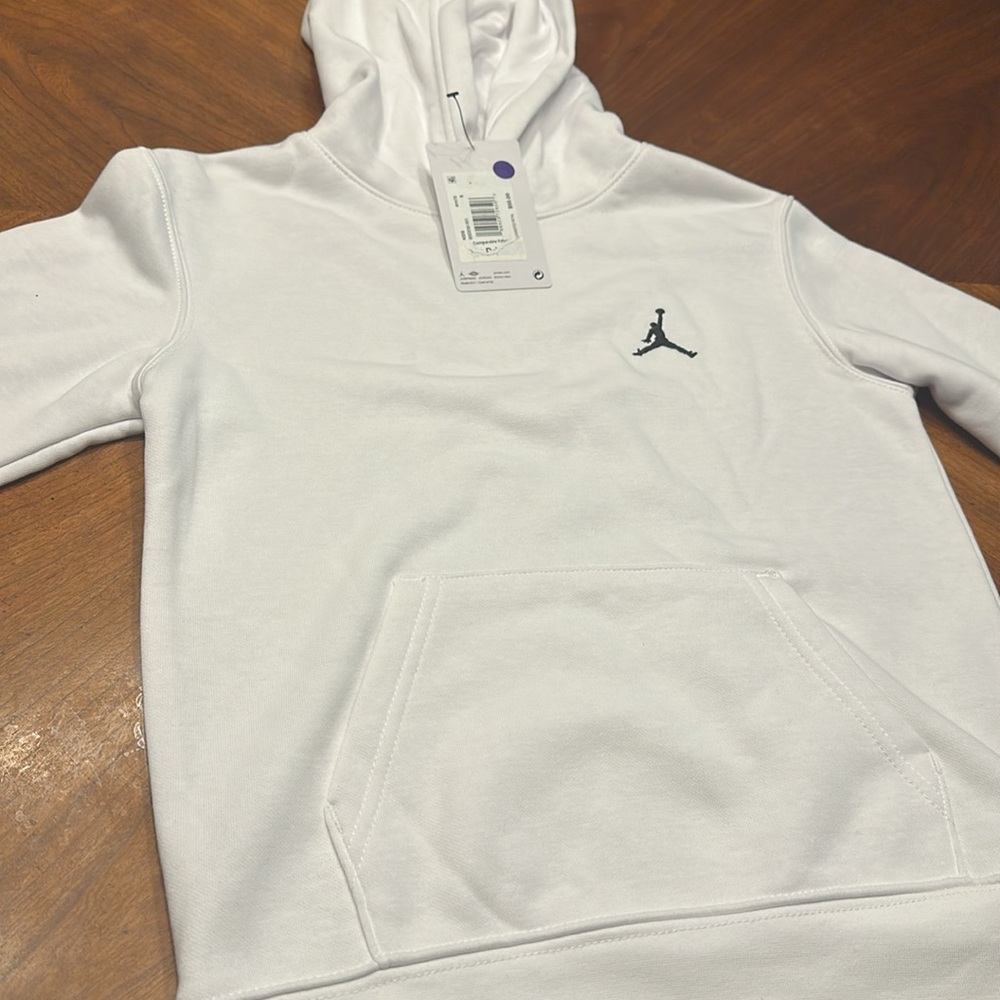 NWT Jordan Kids Brookyln Fleece Hoodie - size S - Picture 5 of 10
